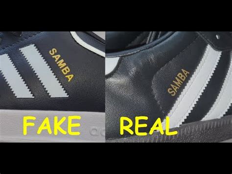 how to spot fake adidas sambas|adidas samba genuine.